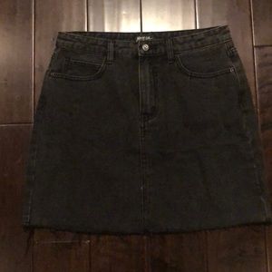 Nasty gal high waisted mini skirt.